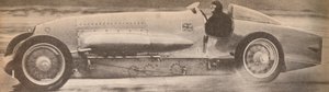 Major Malcolm Campbell in His Famous Bluebird Broke the World