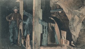In a Rand Mine - An End Tipler, early 20th century by Unbekannt