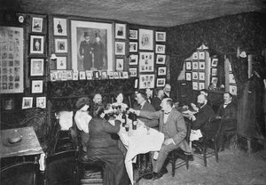 In the Artistes Club, London