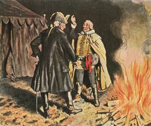 In the Bunzelwitz Camp, September 1761 by Unbekannt
