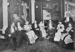 In the Electrophone Salon, Gerrard Street, London