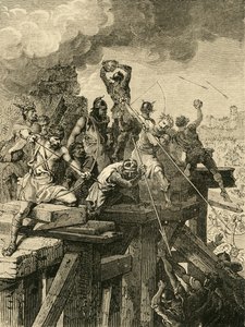 Incident in the Siege of Paris: Defending the Bridge and Tower, 845, 1890