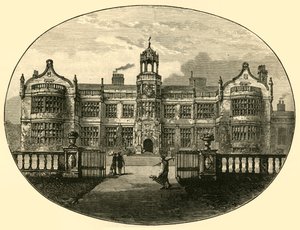 Ingestre Hall The Old Building, 1898