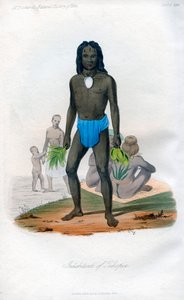 Inhabitants of Tikopia, 1848 by Unbekannt