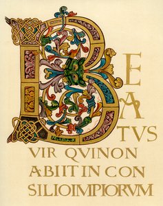 Initial Letter B, 980-1000 AD by Unbekannt