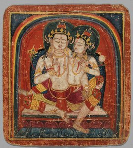 Initiation Card Tsakalis: Bhumirgharba, early 15th century by Unbekannt