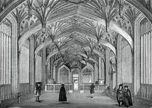 Interior, Oxford University by Unbekannt