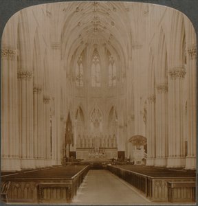 Interior Finest Gothic Structure in U.S. - St. Patrick