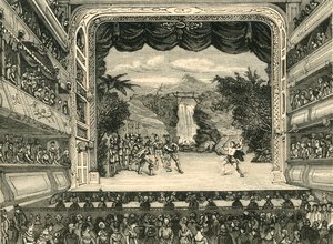Interior of Covent Garden Theatre in 1804, 1881
