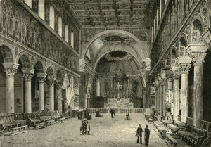 Interior of San Apollinare Nuovo, Ravenna
