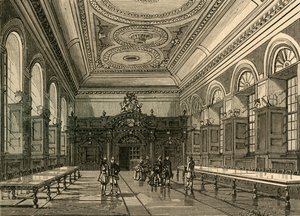 Interior of Stationers Hall, 1876