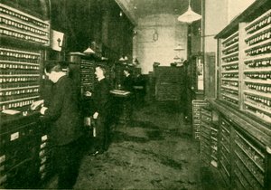 Interior of a Great Western Booking-Office