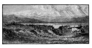Interior of the Citadel, Quebec, 19th century