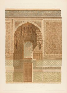 Interior view of the Gur-e Amir in Samarkand. From Les mosquées de Samarcande