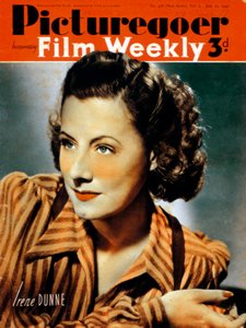 Irene Dunne, American actress, 1940 by Unbekannt