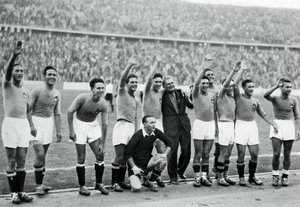Italian national football team, Berlin Olympics by Unbekannt