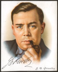 JB Priestley, British novelist, playwright, essayist and broadcaster, c1927 by Unbekannt