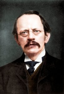J.J. Thomson, British physicist, c1896-c1915 by Unbekannt
