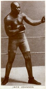 Jack Johnson, American boxer, 1938