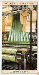 Jacquard power loom by Unbekannt
