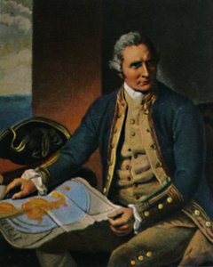 James Cook 1728-1779 - Engraving after the painting by Dance by Unbekannt