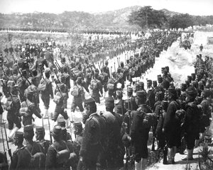 Japanese troops, Korea