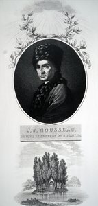 Jean-Jacques Rousseau by Unbekannt