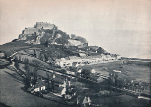 Jersey - Gorey, and Mont Orgueil Castle, 1895