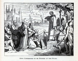 Jews Condemned to be Burned at the Stake, 1882