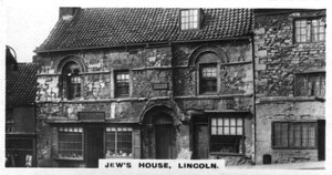 Jews House, Lincoln, c1920s