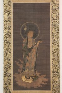 Jizo Bosatsu in Welcoming Descent, 14th century by Unbekannt