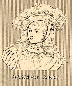 Joan of Arc, c1412-1431, 1830 by Unbekannt