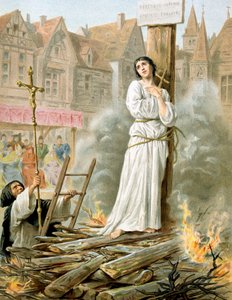 Joan of Arc, c1412-1431, Maid of Orleans, French patriot and martyr, 19th century