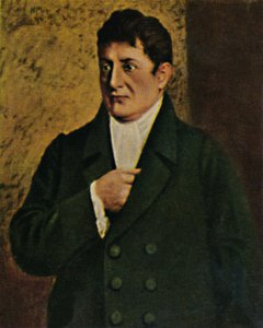 Johann Gottlieb Fichte - Painting by Professor Plühr
