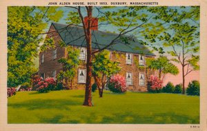 John Alden House, Duxbury, Massachusetts, c1940s by Unbekannt