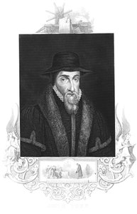 John Foxe, 16th Century English Martyrologist, c1880 by Unbekannt
