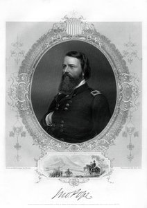 John Pope, Union General in the American Civil War by Unbekannt