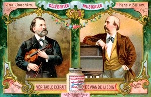 Joseph Joachim and Hans von Bülow