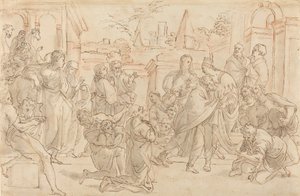Joseph and His Brother in Egypt by Unbekannt