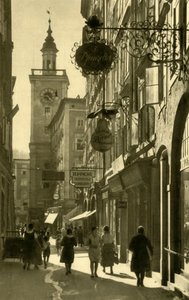 Judengasse, Salzburg, Austria, c1935