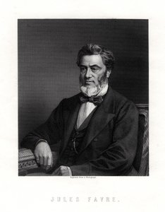 Jules Claude Gabriel Favre, French statesman by Unbekannt