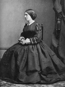 Julia Grant, wife of American president Ulysses S Grant, late 19th century by Unbekannt