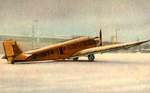 Junkers Ju 52 Plane by Unbekannt
