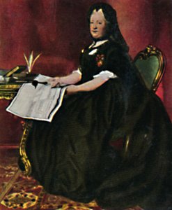 Empress Maria Theresa by Unbekannt