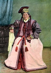 Kalmyk princess, c1890 by Unbekannt