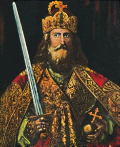 Karl der Große, 742-814 by Unbekannt