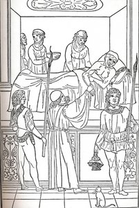 Ketham: Fasciculus Medicinae, Venice, 1493, The Treatment of the Plague, c1493 by Unbekannt