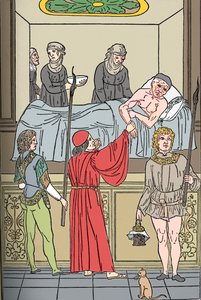 Ketham: Fasciculus Medicinae, Venice, The Treatment of the Plague by Unbekannt