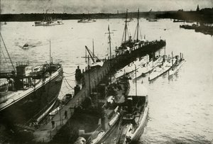 Kiel Harbour by Unbekannt