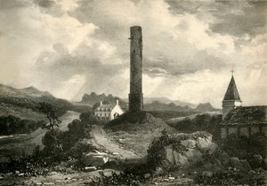 Kineth Round Tower, Cork, 19th century by Unbekannt